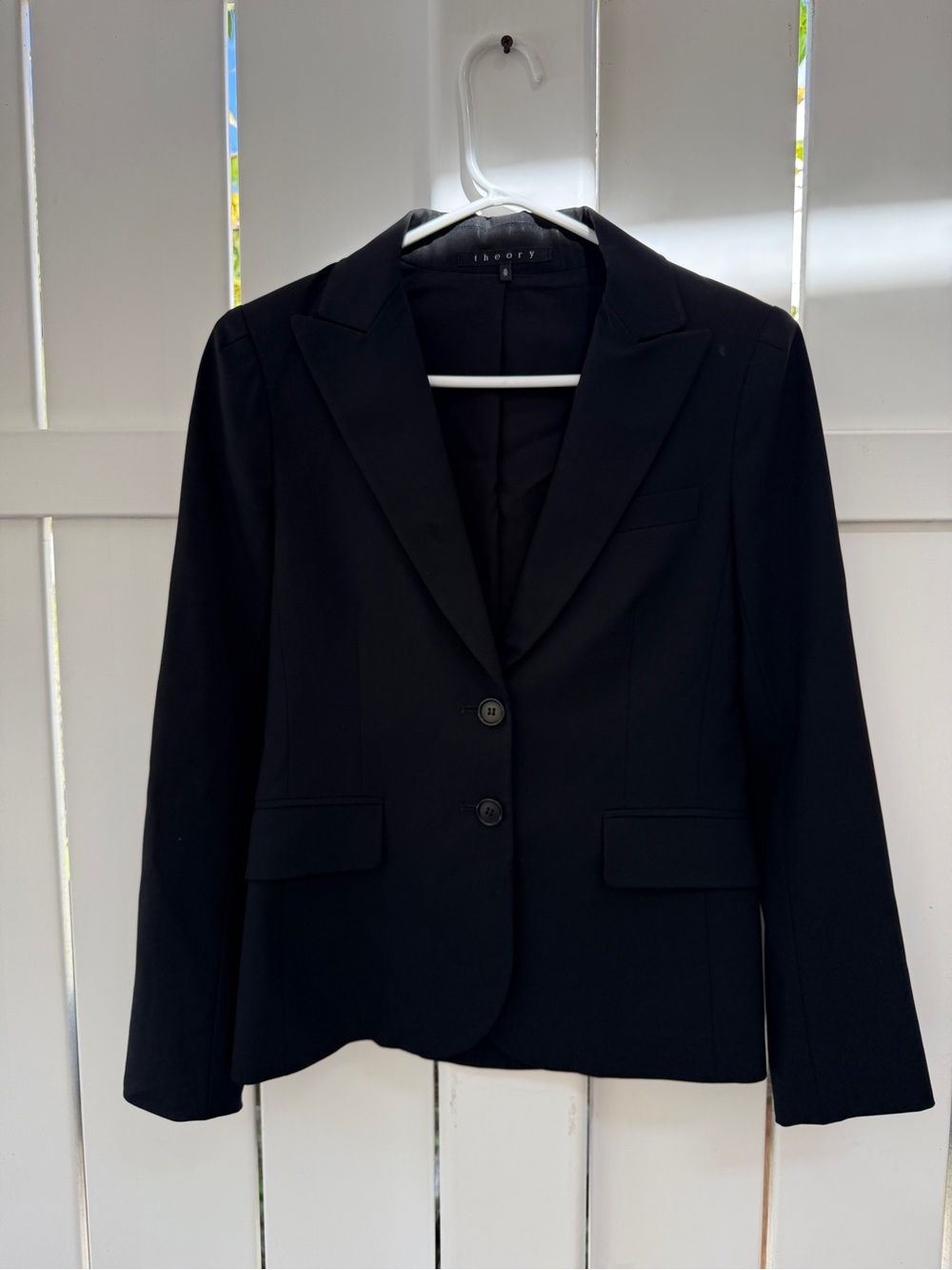 Theory Black Blazer Size XS